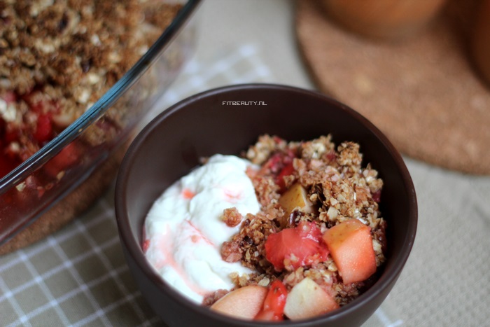 Recept-appel-aardbei-crumble-suikervrij-glutenvrij-17