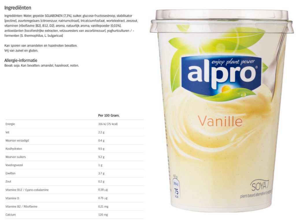 Menstruatie Vertrek stel je voor Is Alpro yoghurt gezond? - Fitbeauty